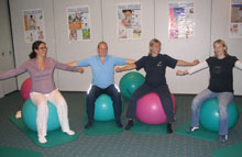 Bild des Gymnastikraums